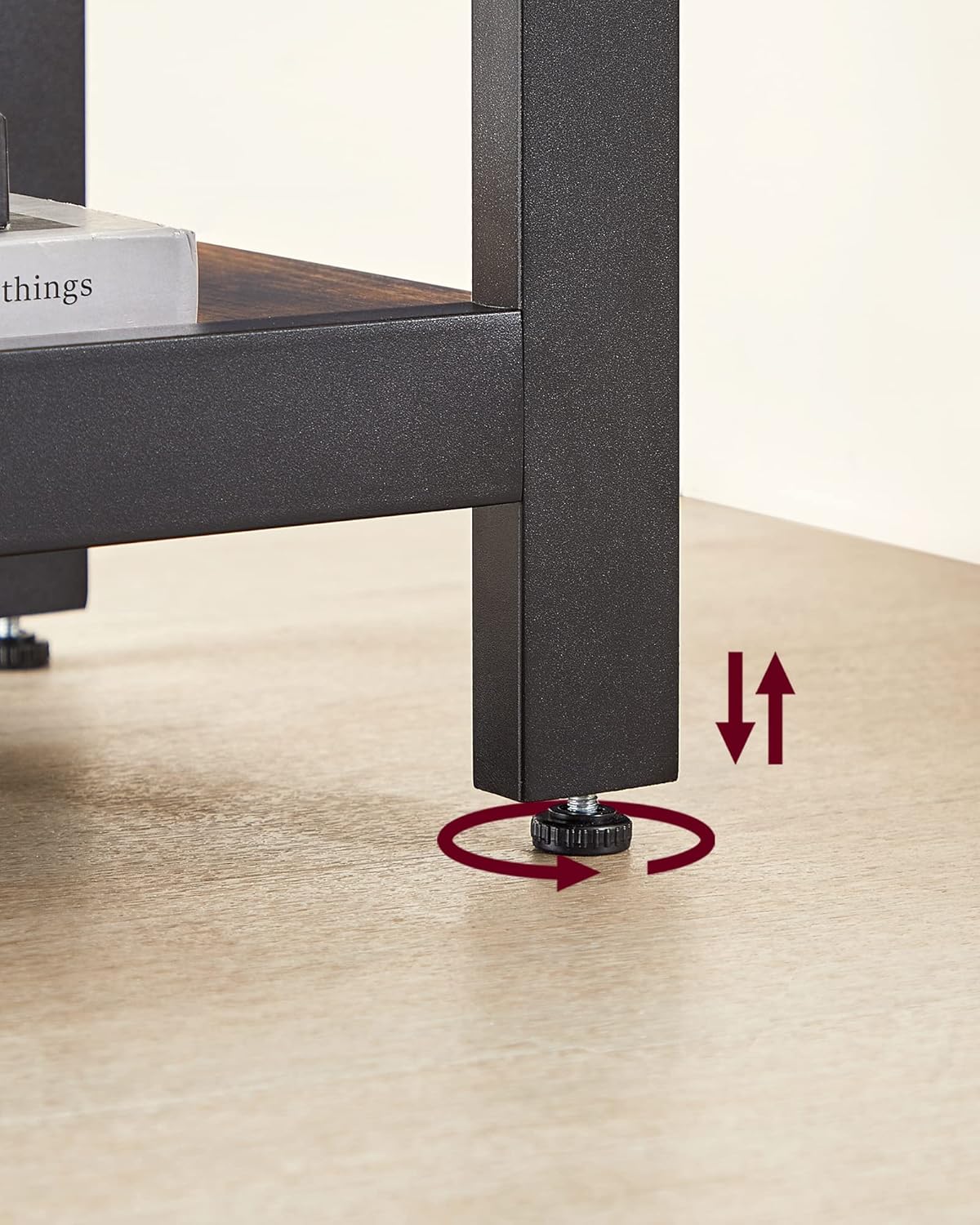 Bureau avec Rangement, Bureau d'angle en L, Poste de Travail avec Étagères