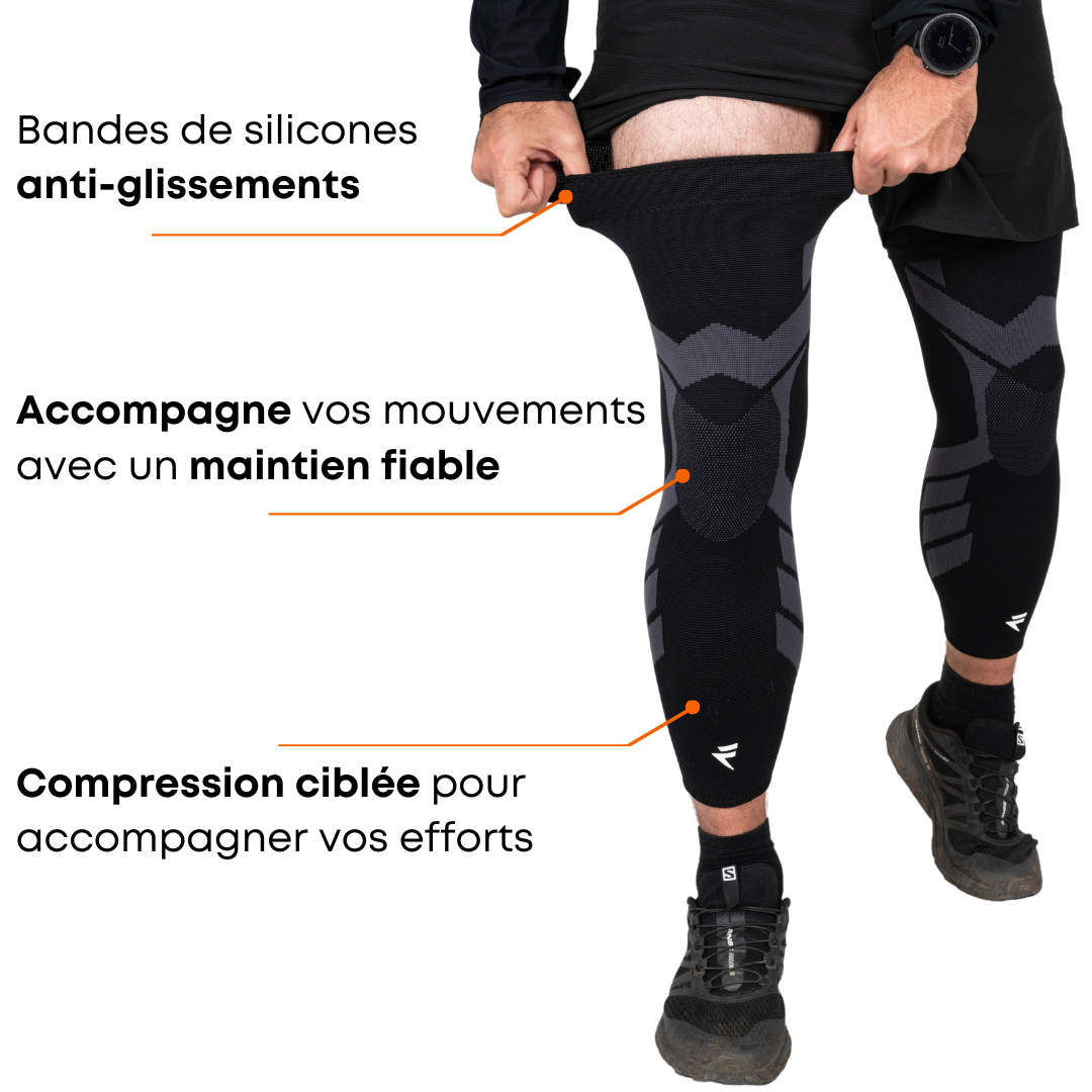 Maintien de compression pour Genoux et Jambes