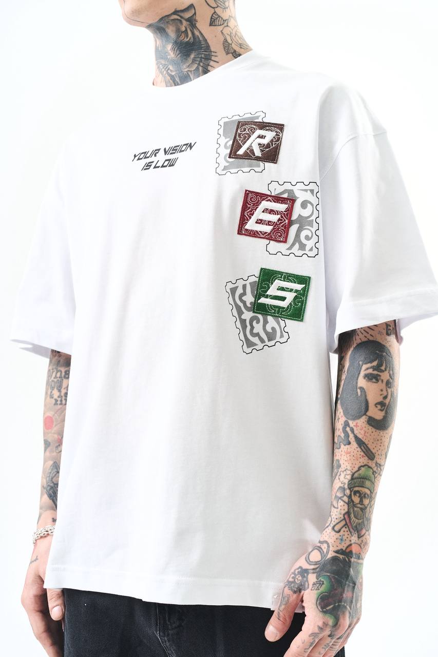 T-shirt Drift Model White