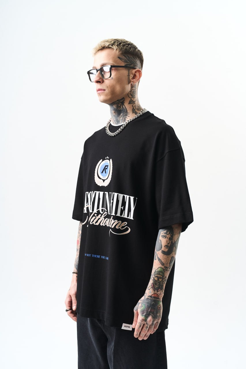 T-shirt District Black