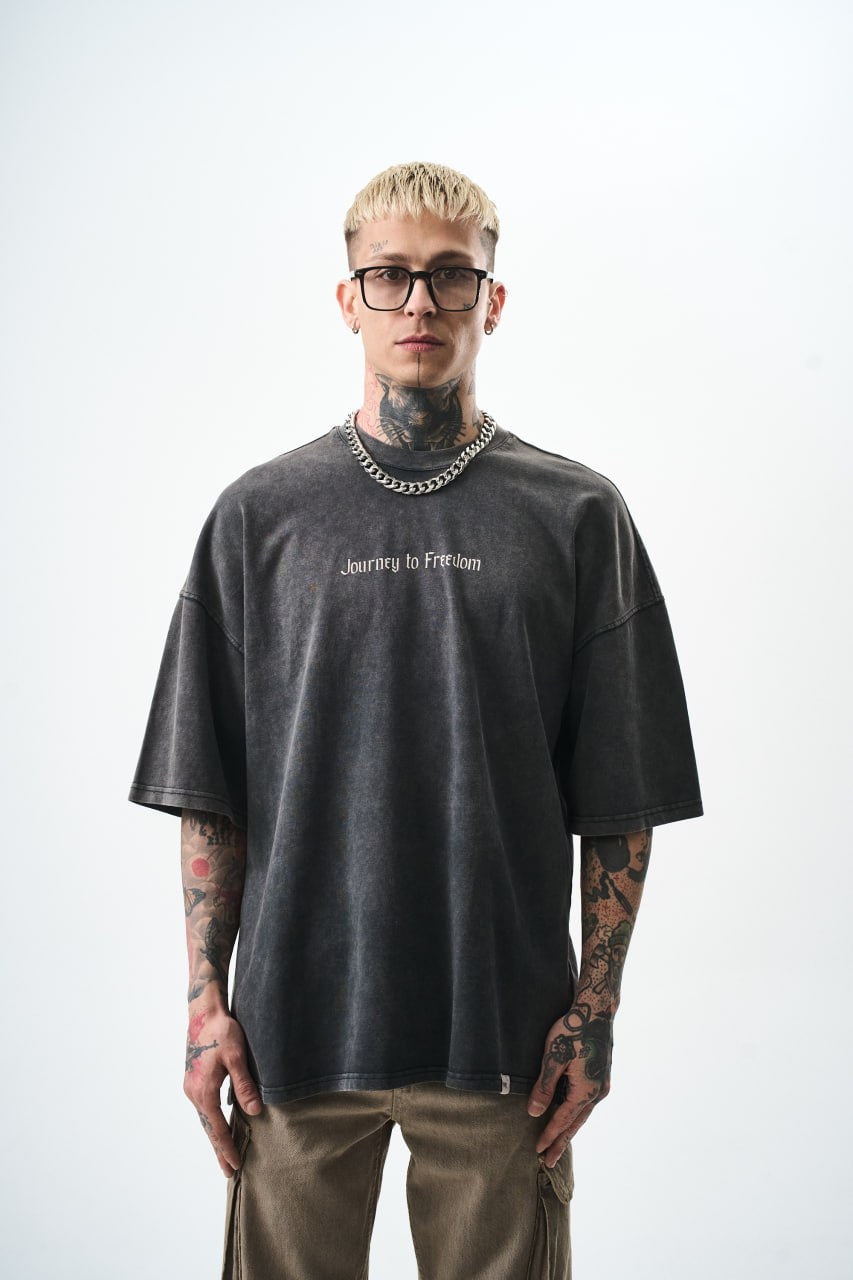 T-shirt Alley Grey
