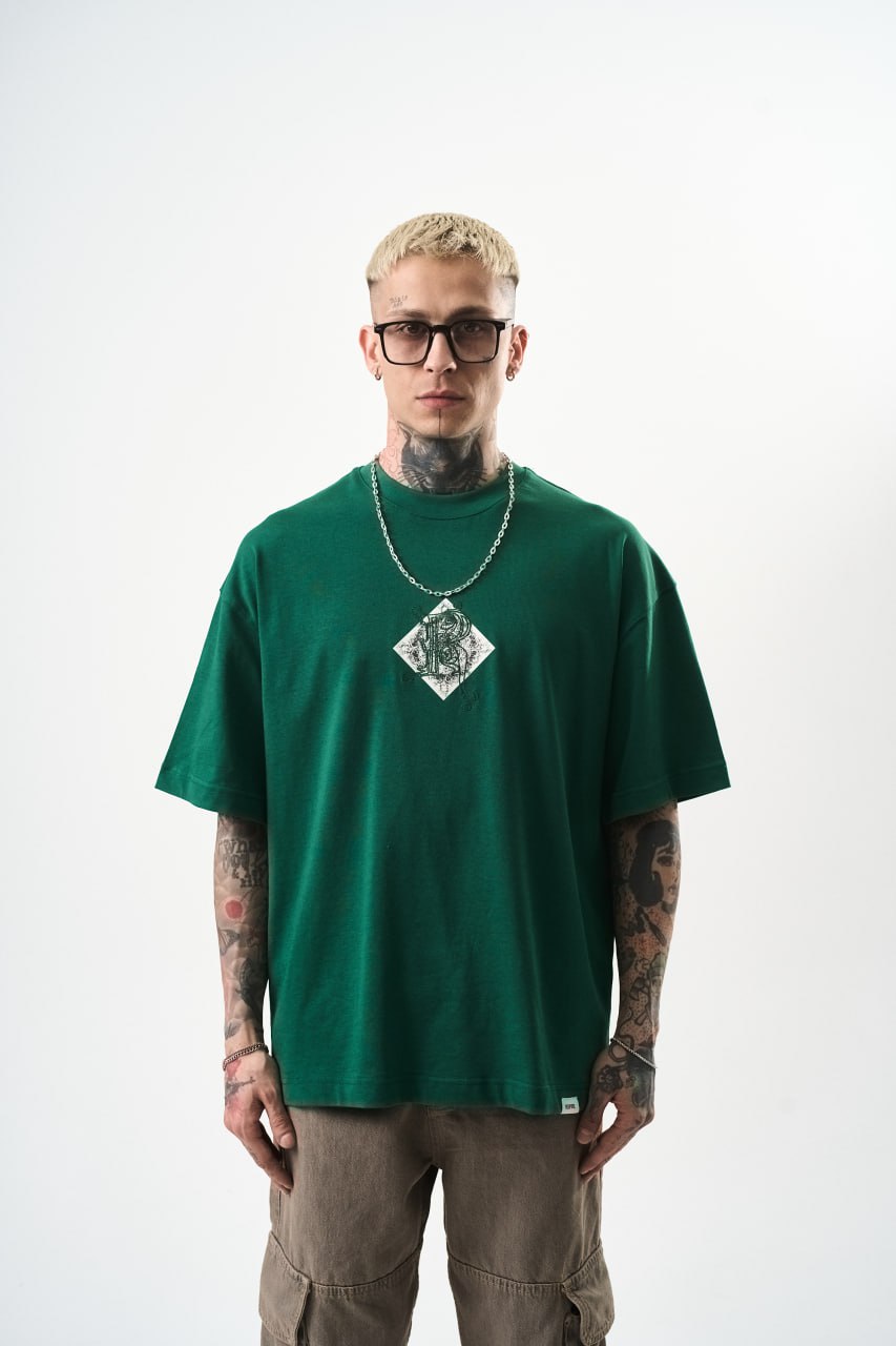 T-shirt Static Green