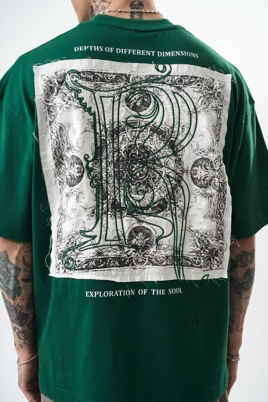 T-shirt Static Green