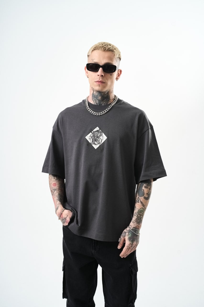 T-shirt Static Grey