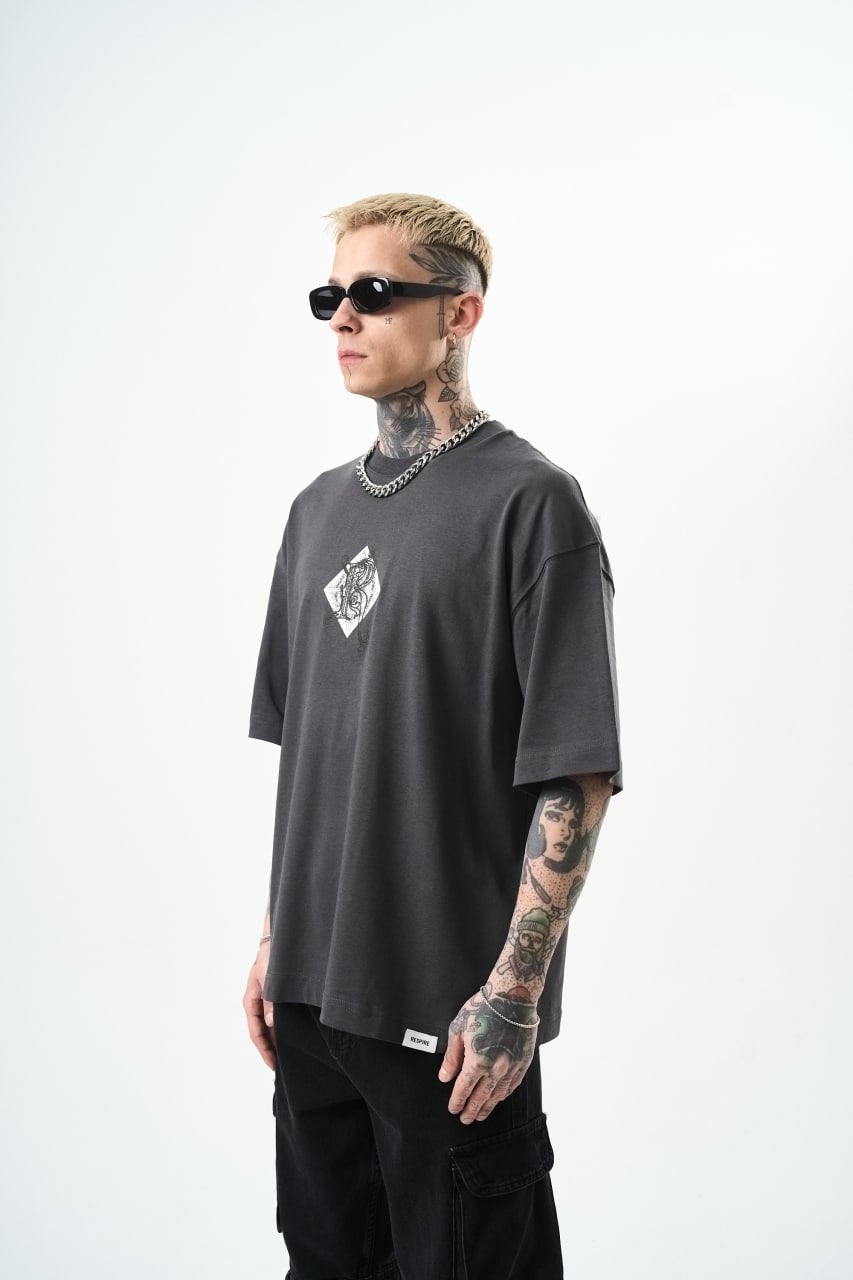 T-shirt Static Grey
