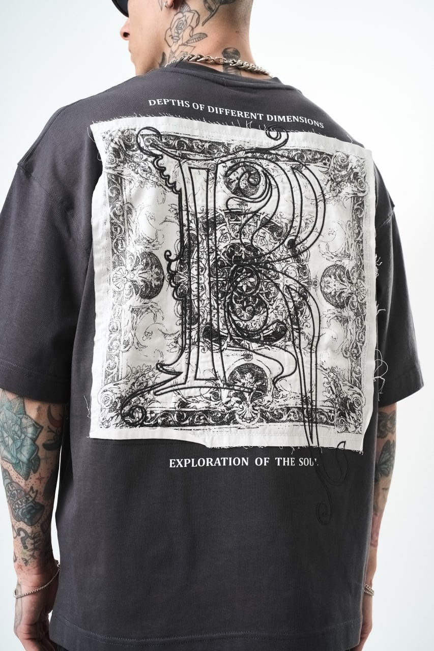 T-shirt Static Grey