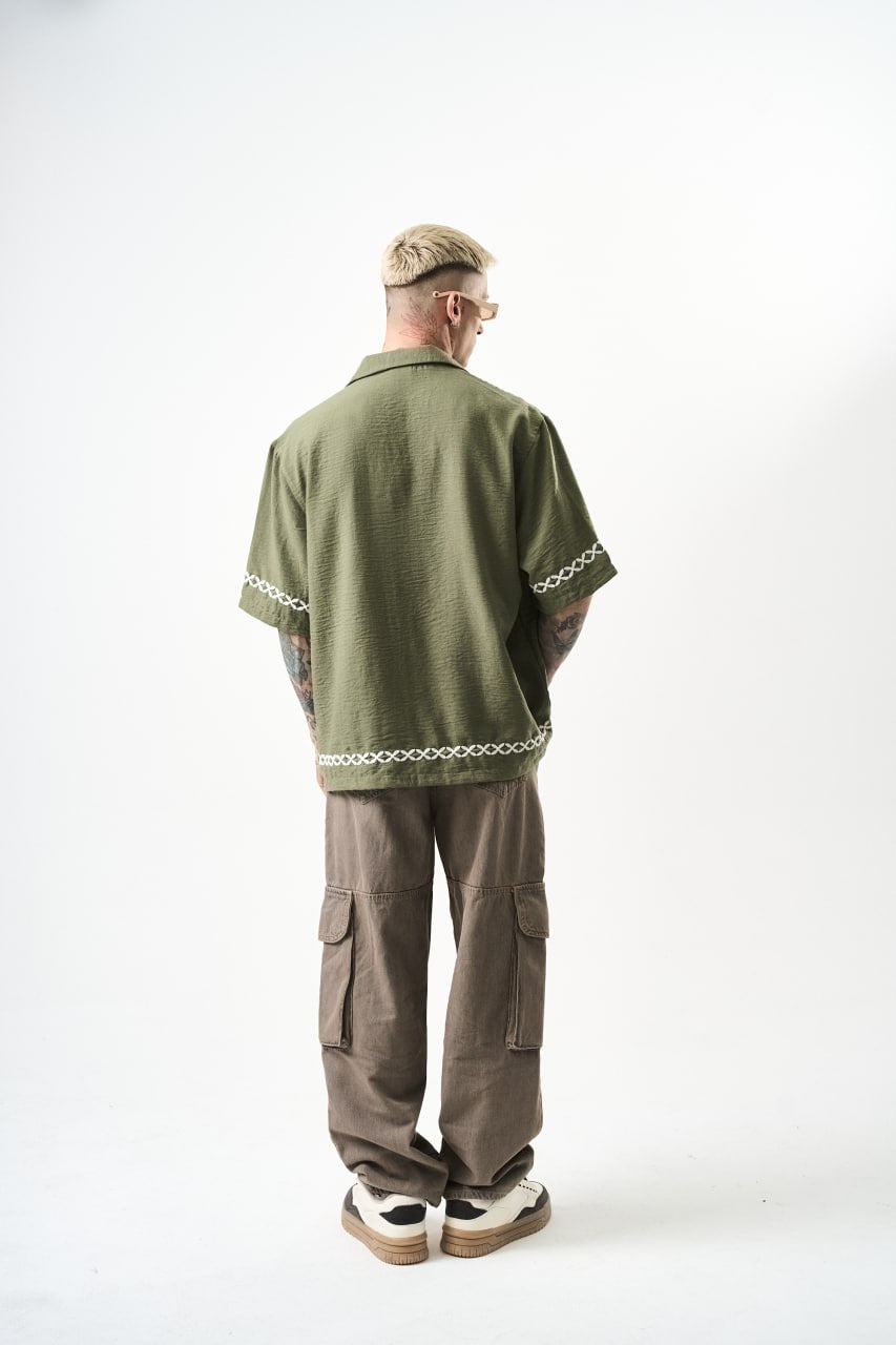 Shirt Swerve Olive Green