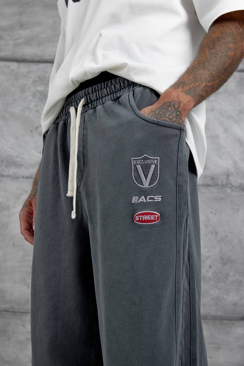 Pants Hood Model Grey