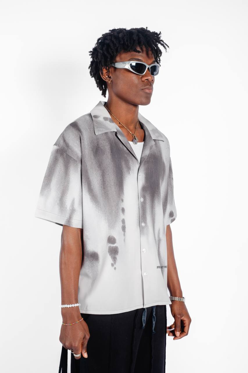 Shirt Hood Swerve Grey