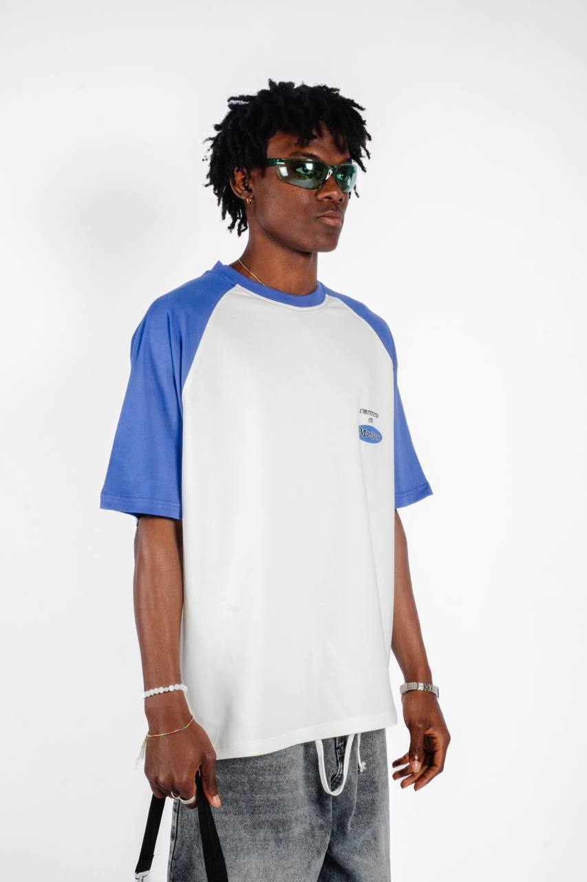 T-shirt Offgrid White And Blue