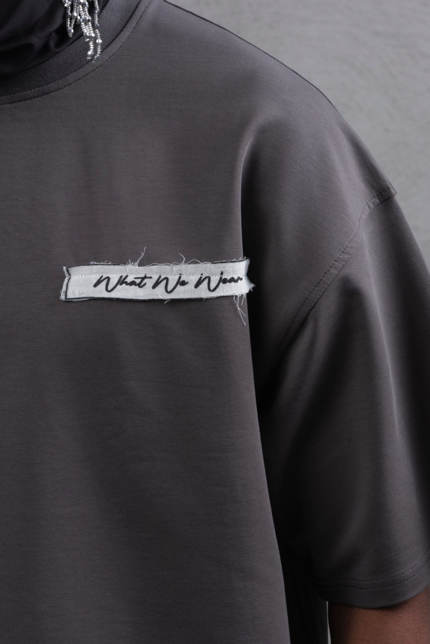 T-shirt No Signal Grey Model