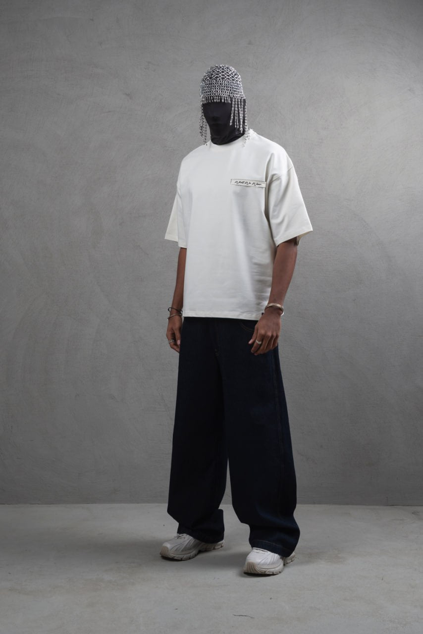 T-shirt No Signal White Model