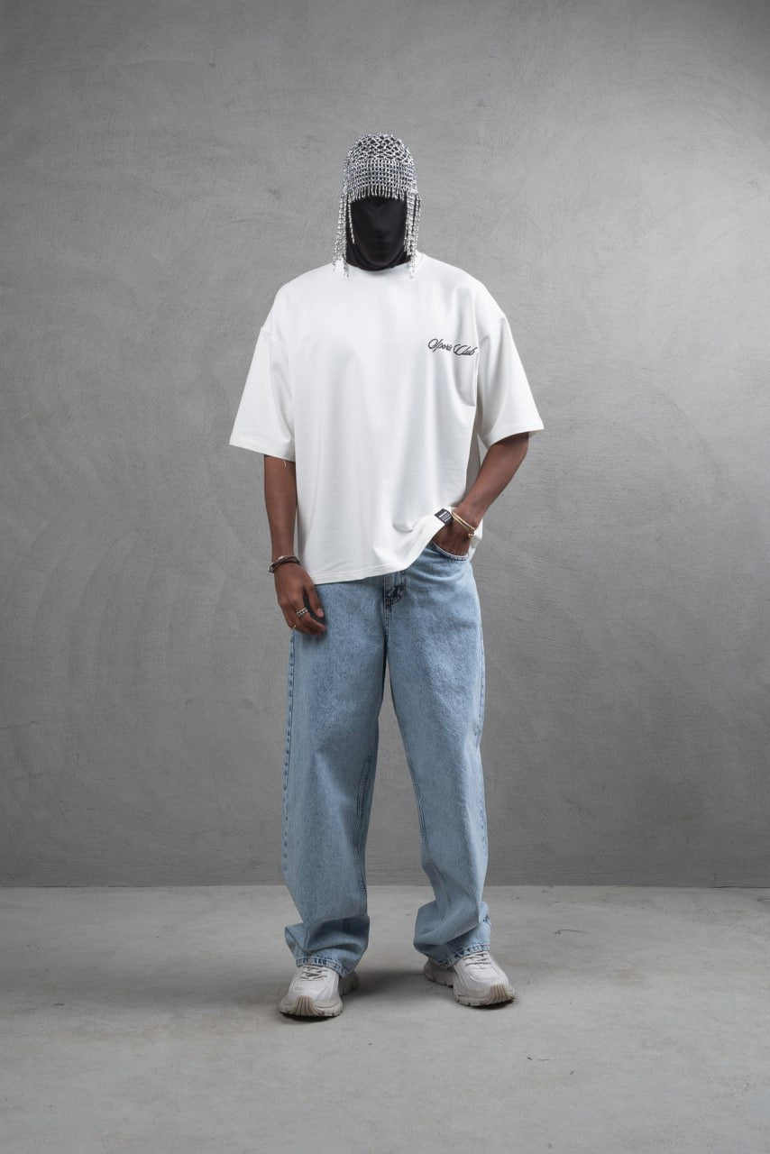 T-shirt Bounce White Model