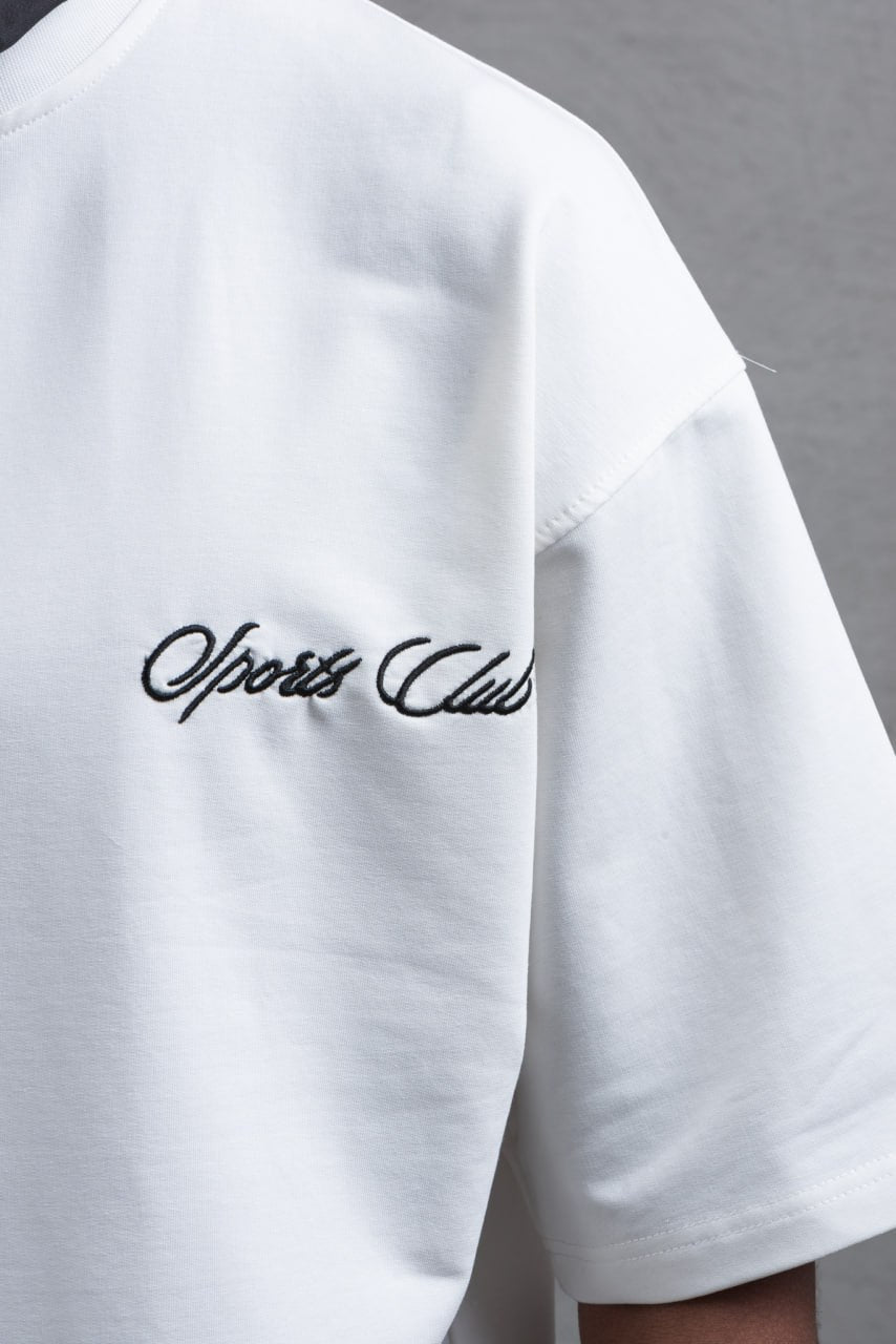 T-shirt Bounce White Model
