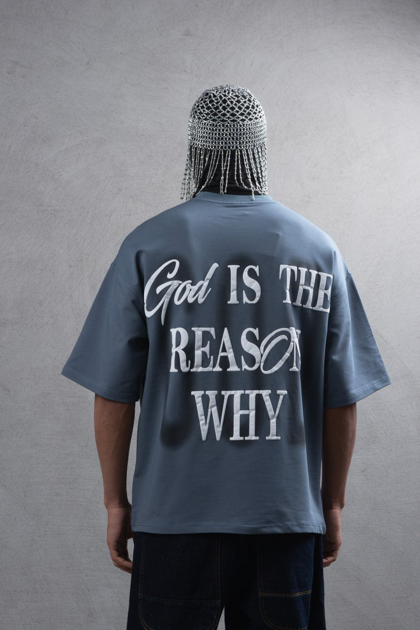 T-shirt Shadow Light Blue