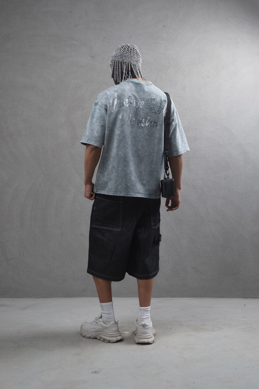 T-shirt Shadow Smoke Light Blue