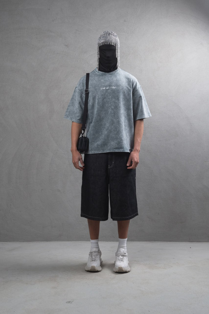 T-shirt Shadow Smoke Light Blue