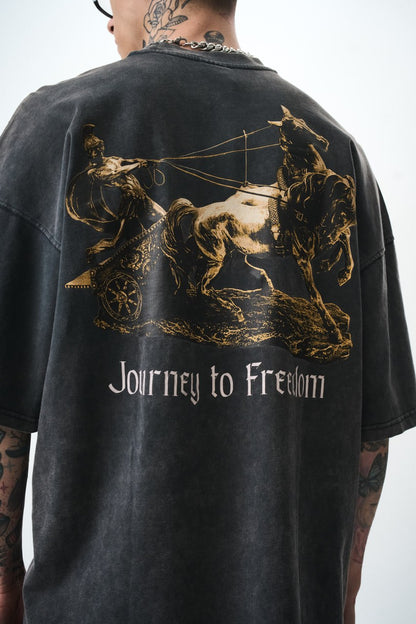 T-shirt Alley Grey