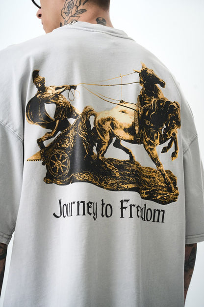 T-shirt Alley White