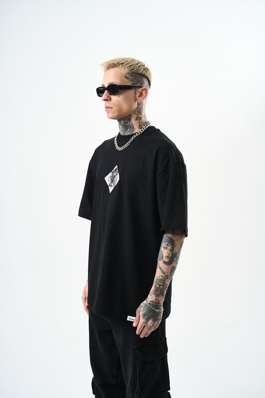 T-shirt Static Black