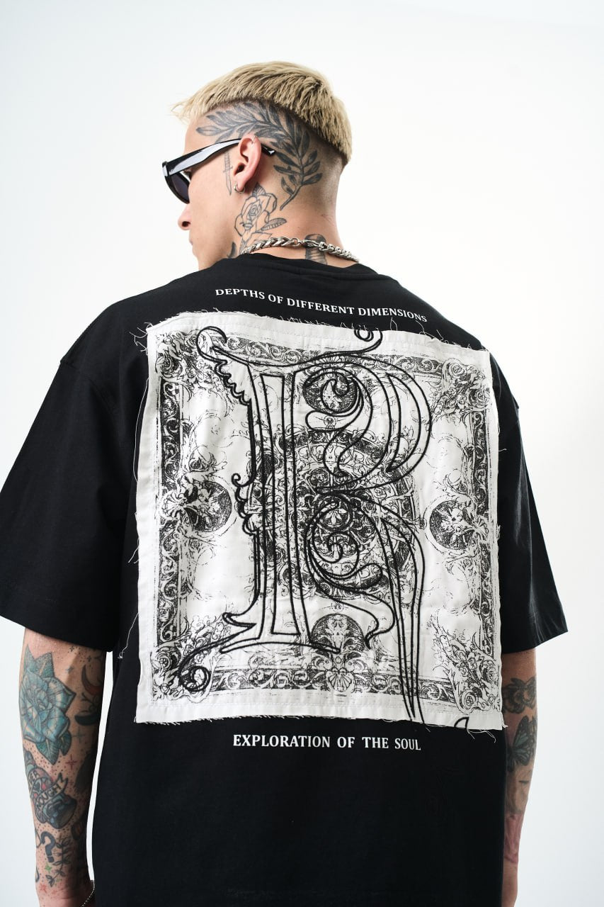 T-shirt Static Black