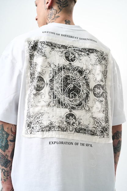 T-shirt Static White