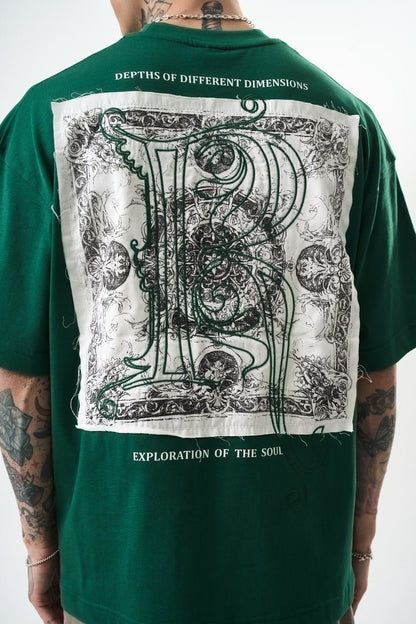 T-shirt Static Green