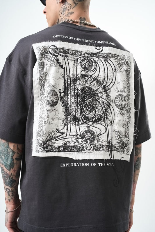 T-shirt Static Grey