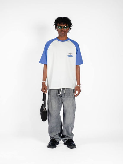 T-shirt Offgrid White And Blue