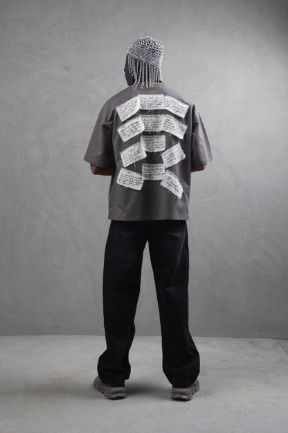 T-shirt No Signal Grey Model