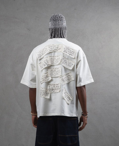T-shirt No Signal White Model