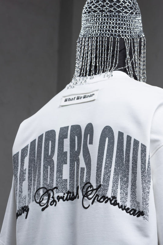 T-shirt Bounce White Model