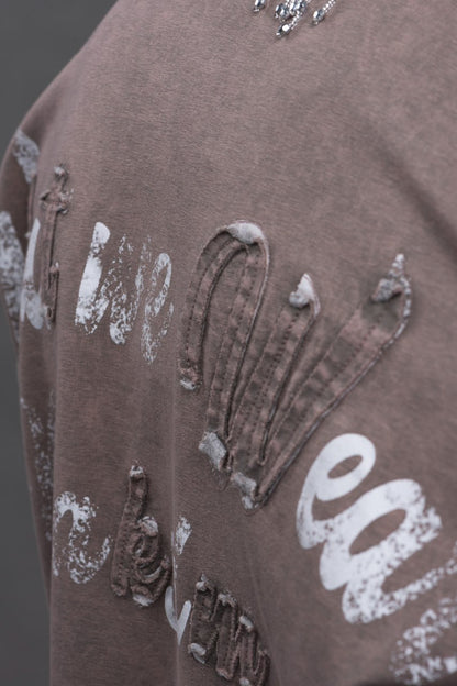 T-shirt Shadow Goldish