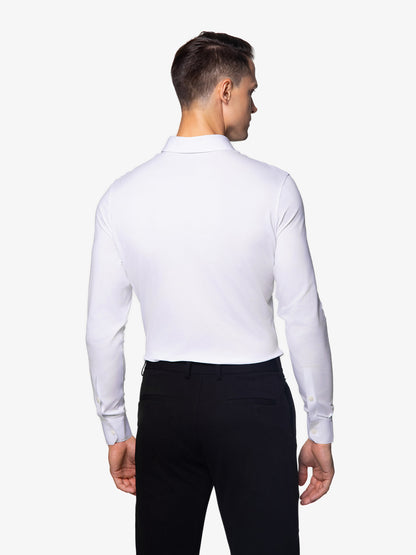Chemise Stretch AMANY - Blanc Neige